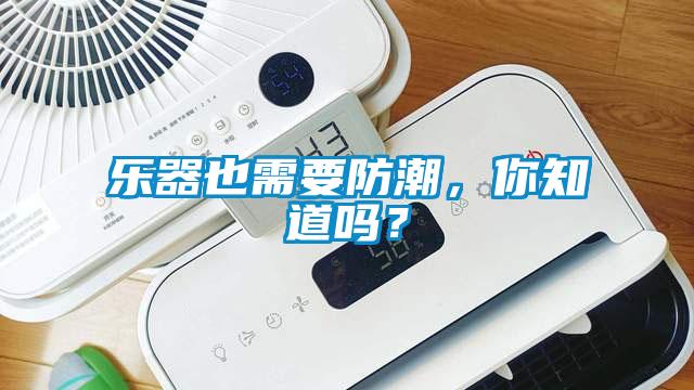 樂器也需要防潮，你知道嗎？