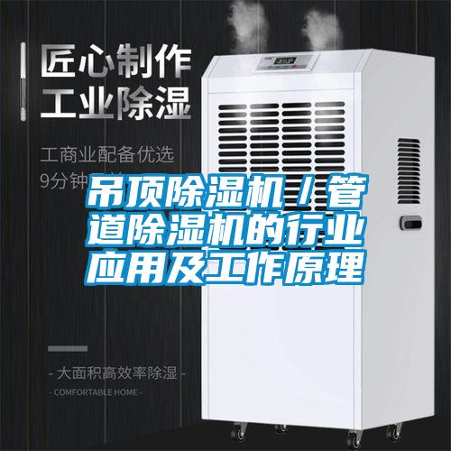 吊頂除濕機／管道除濕機的行業(yè)應(yīng)用及工作原理