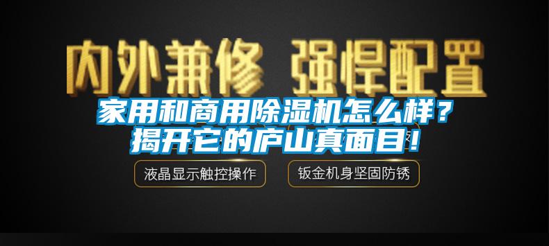 家用和商用除濕機(jī)怎么樣？揭開它的廬山真面目！