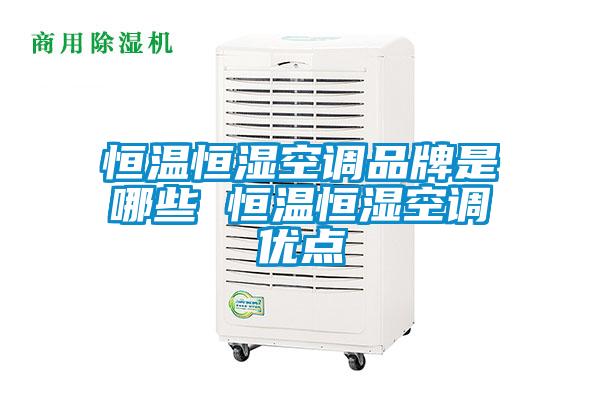 恒溫恒濕空調(diào)品牌是哪些 恒溫恒濕空調(diào)優(yōu)點(diǎn)