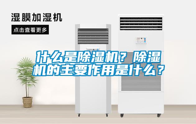 什么是除濕機(jī)？除濕機(jī)的主要作用是什么？