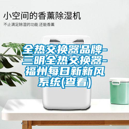 全熱交換器品牌-三明全熱交換器-福州每日新新風(fēng)系統(tǒng)(查看)