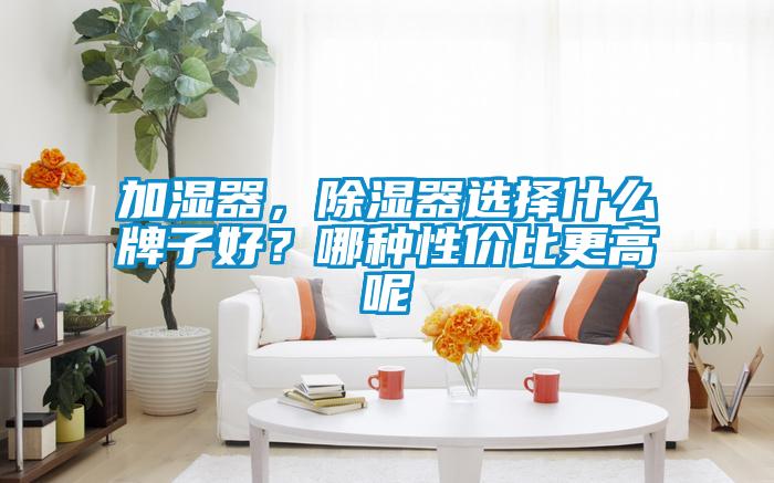 加濕器，除濕器選擇什么牌子好？哪種性價比更高呢