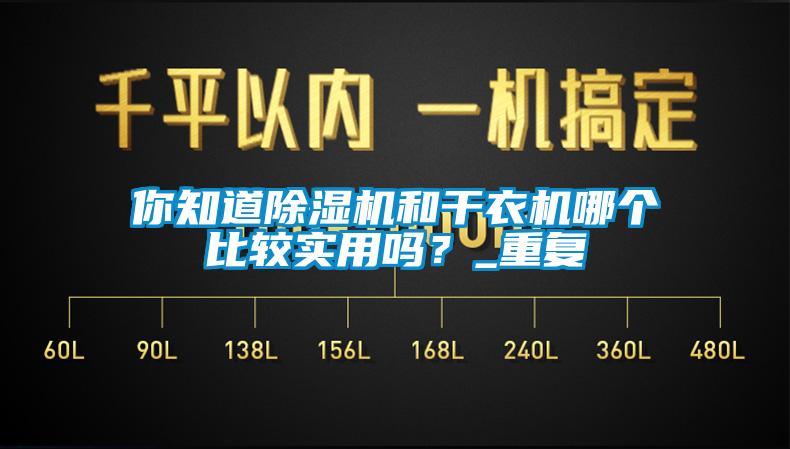 你知道除濕機(jī)和干衣機(jī)哪個(gè)比較實(shí)用嗎？_重復(fù)