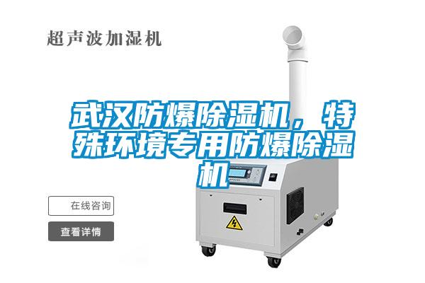 武漢防爆除濕機，特殊環(huán)境專用防爆除濕機