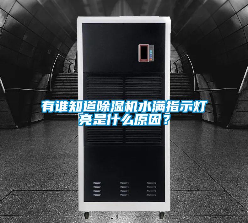 有誰知道除濕機水滿指示燈亮是什么原因？