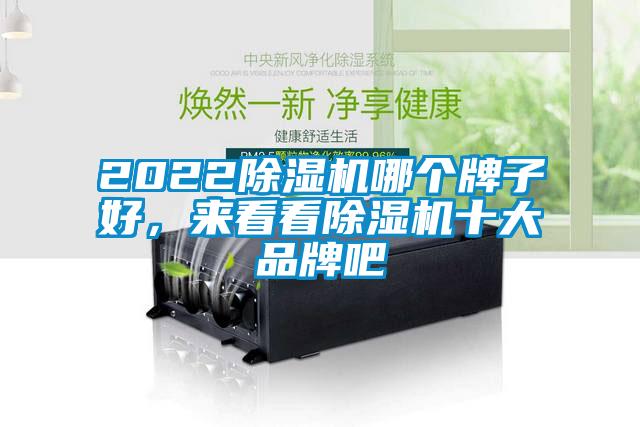 2022除濕機哪個牌子好，來看看除濕機十大品牌吧