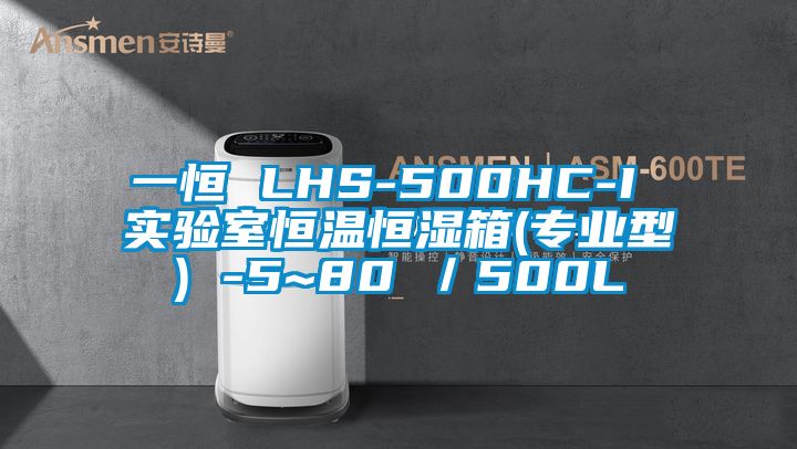 一恒 LHS-500HC-I 實(shí)驗(yàn)室恒溫恒濕箱(專業(yè)型) -5~80℃／500L