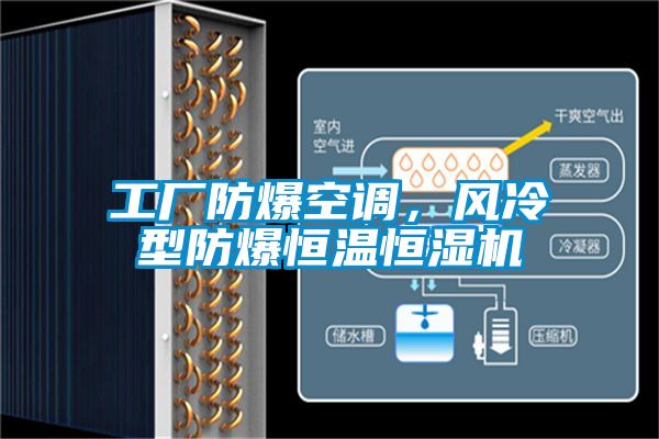 工廠防爆空調(diào)，風(fēng)冷型防爆恒溫恒濕機