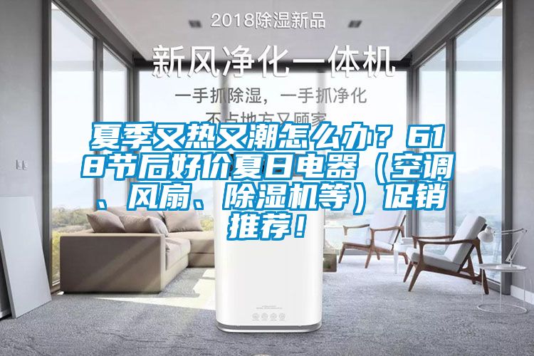 夏季又熱又潮怎么辦？618節(jié)后好價(jià)夏日電器（空調(diào)、風(fēng)扇、除濕機(jī)等）促銷推薦！