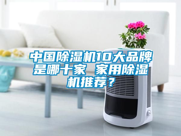 中國除濕機10大品牌是哪十家 家用除濕機推薦？