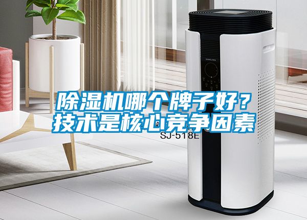 除濕機哪個牌子好？技術是核心競爭因素