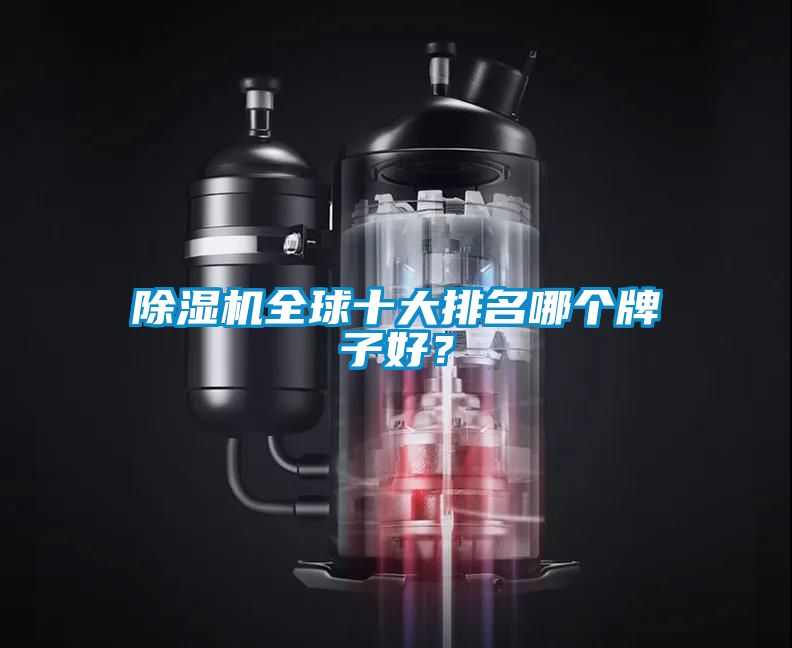 除濕機全球十大排名哪個牌子好？