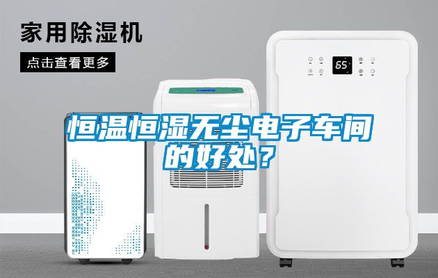 恒溫恒濕無(wú)塵電子車間的好處？